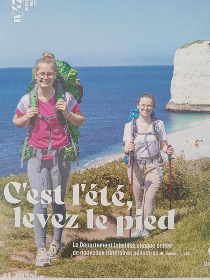 Apartmán L'Escapade Gonneville-la-Mallet Exteriér fotografie